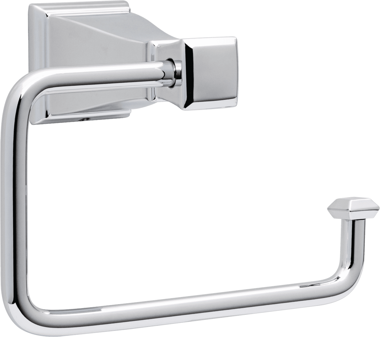 Better Homes & Gardens Chandler Euro Toilet Paper Holder, Chrome