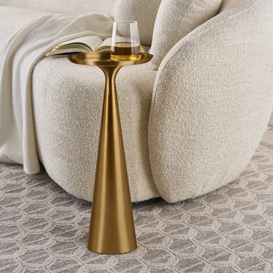 Better Homes & Gardens Truitt Drink Table, Gold