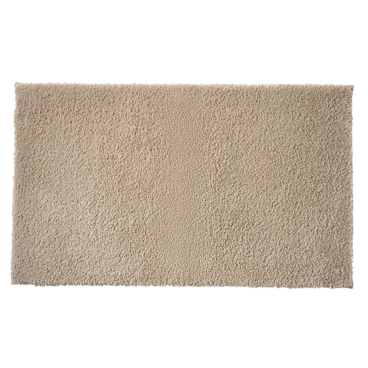 Better Homes & Gardens Ultra Soft Polyester Bath Rug, 23"x39", Almond Biscuit