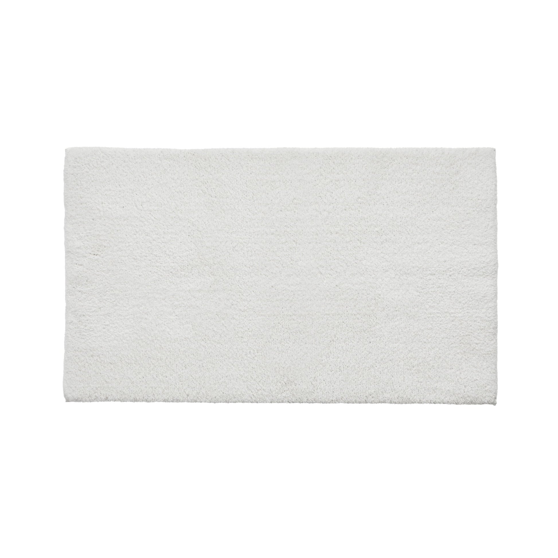 Better Homes & Gardens Ultra Soft Polyester Bath Rug, 23"x39", Arctic White