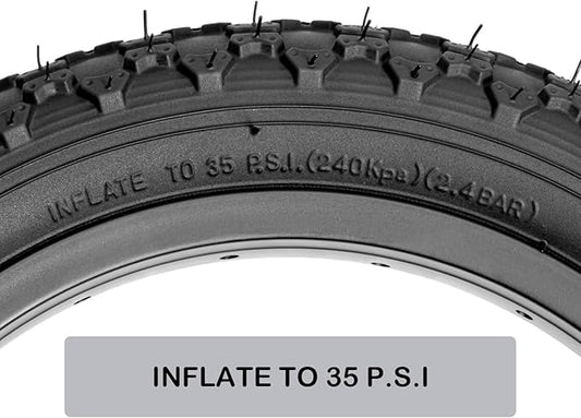 Bike Tire 20-inch x2.125 inch,Kids Bike Folding Replacement Tire Compatible with  and Children Racing