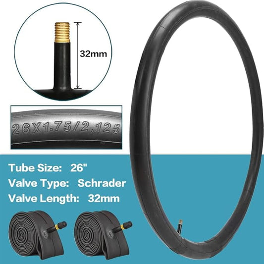 Bike Tires with or Without Tire Levers Folding Bicycle Comfortable Replacement Tires Black Wall/White Side Wall with or Without Inner Tubes