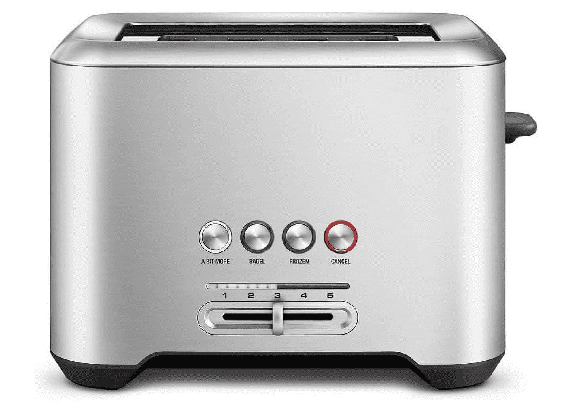 Bit More Toaster 2 Slice BTA70XL, Brushed Stainless Steel