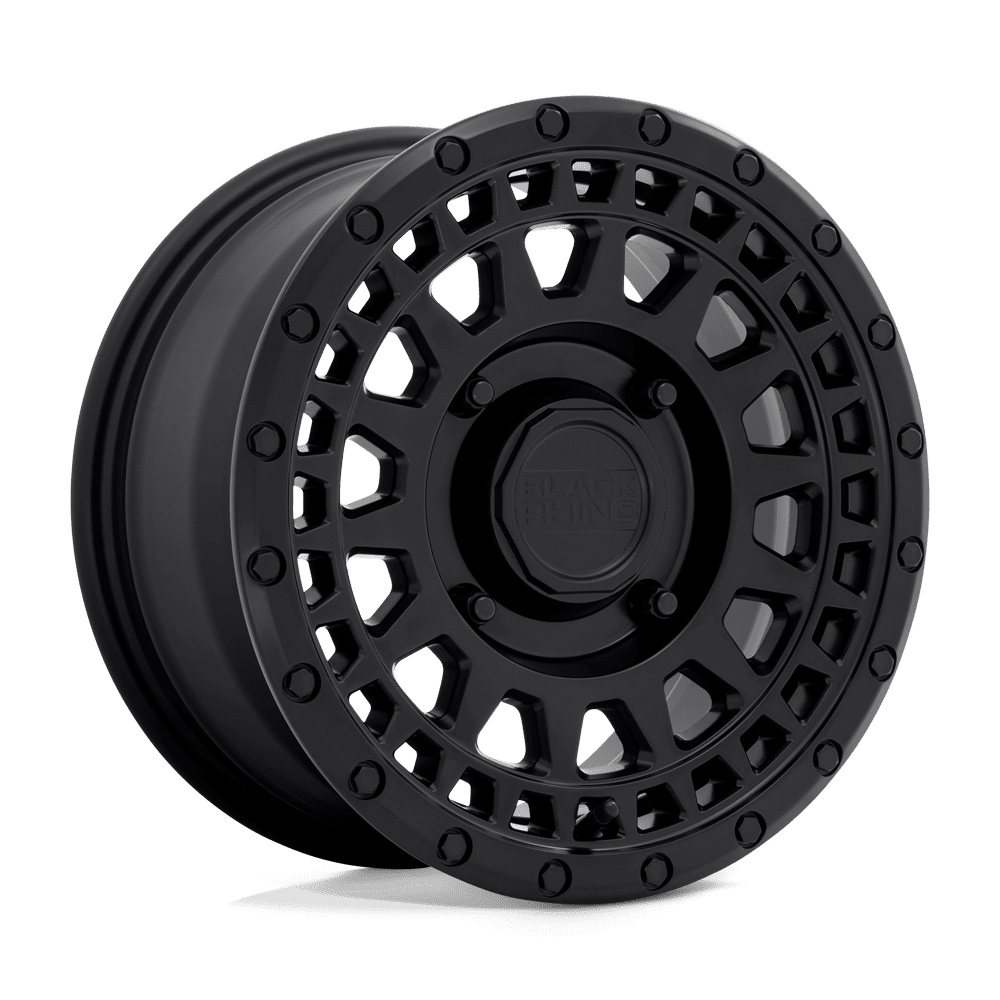Black Rhino Powersports Cast Aluminum Rim BLPKR 14X7 4X137 M-BLK 51MM, 1470PKR514136M06