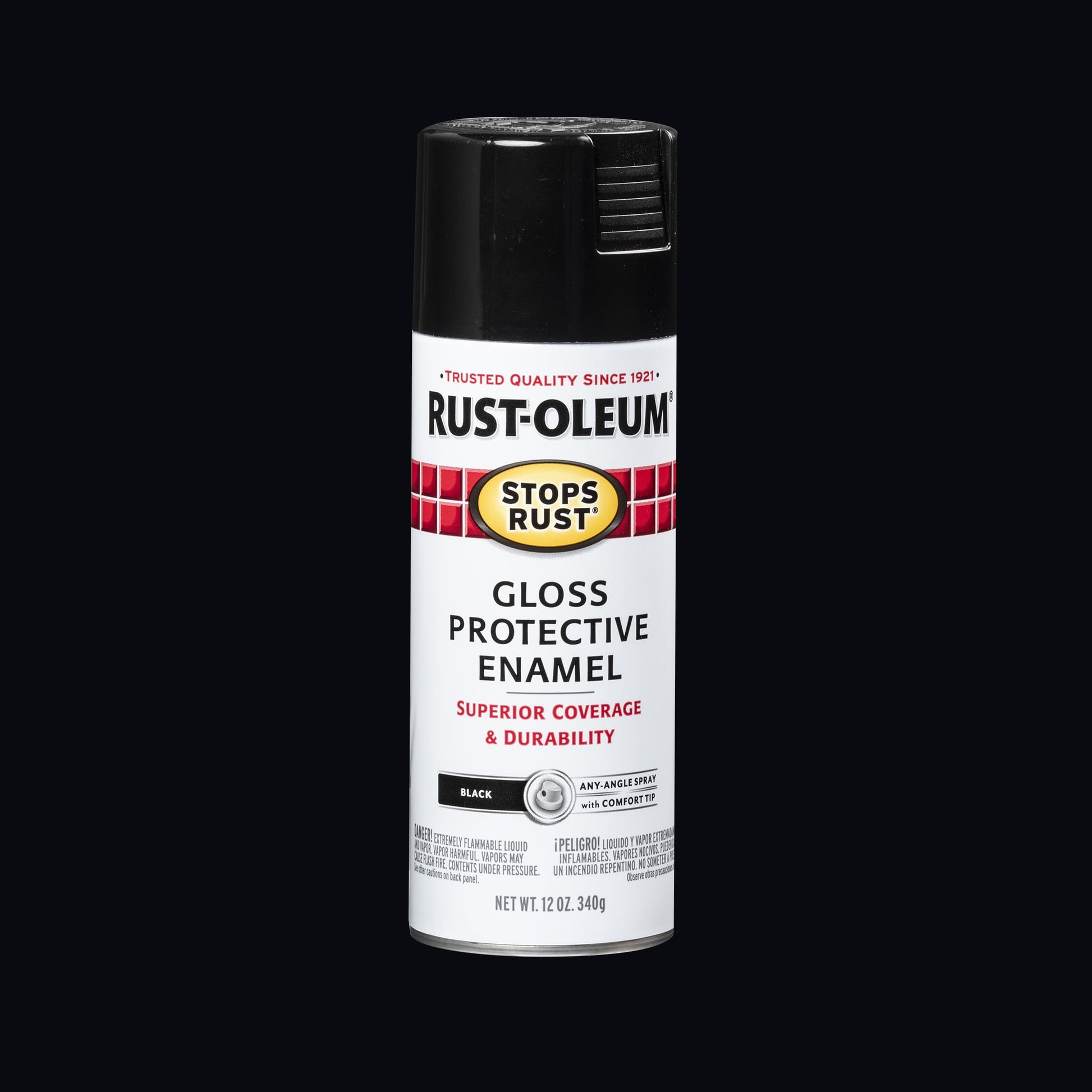 (2 pack) Laurel Green, Rust-Oleum Stops Rust Protective Enamel Gloss Spray Paint-365146, 12 oz