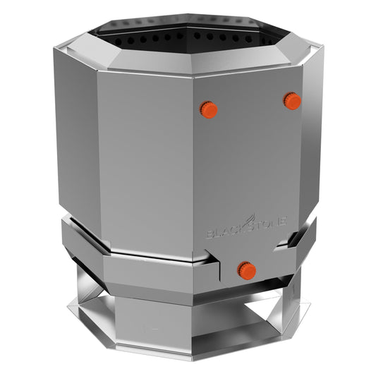 Blackstone Adventure Ready 15” Stainless Steel Smokeless Fire Pit (Model 5913) with Removable Base