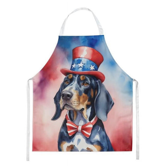 Carolines Treasures DAC5773APRON 30 x 27 in. Pit Bull Terrier Patriotic American Apron
