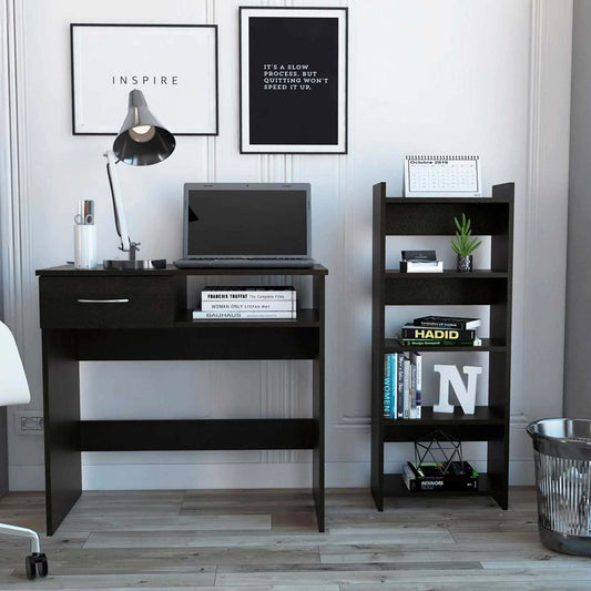 Boahaus Tainan Escritorio Moderno, para Adulto, Negro