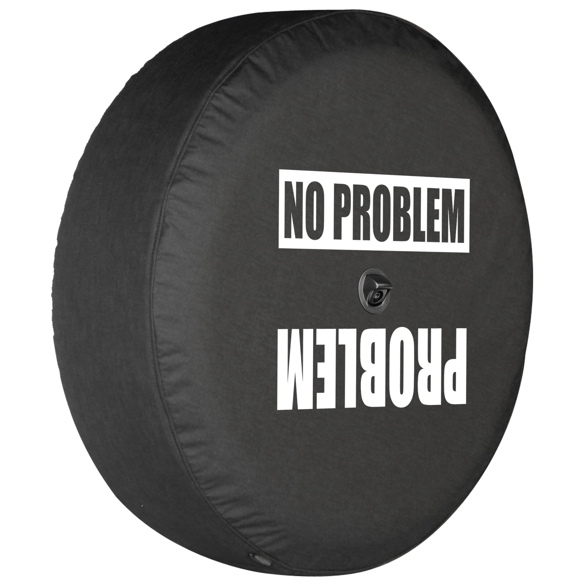 Boomerang - 32" Soft JL Tire Cover for Jeep JL Wrangler (w/ back-up camera) (2018-2020) - Sport & Sahara - Problem No Problem