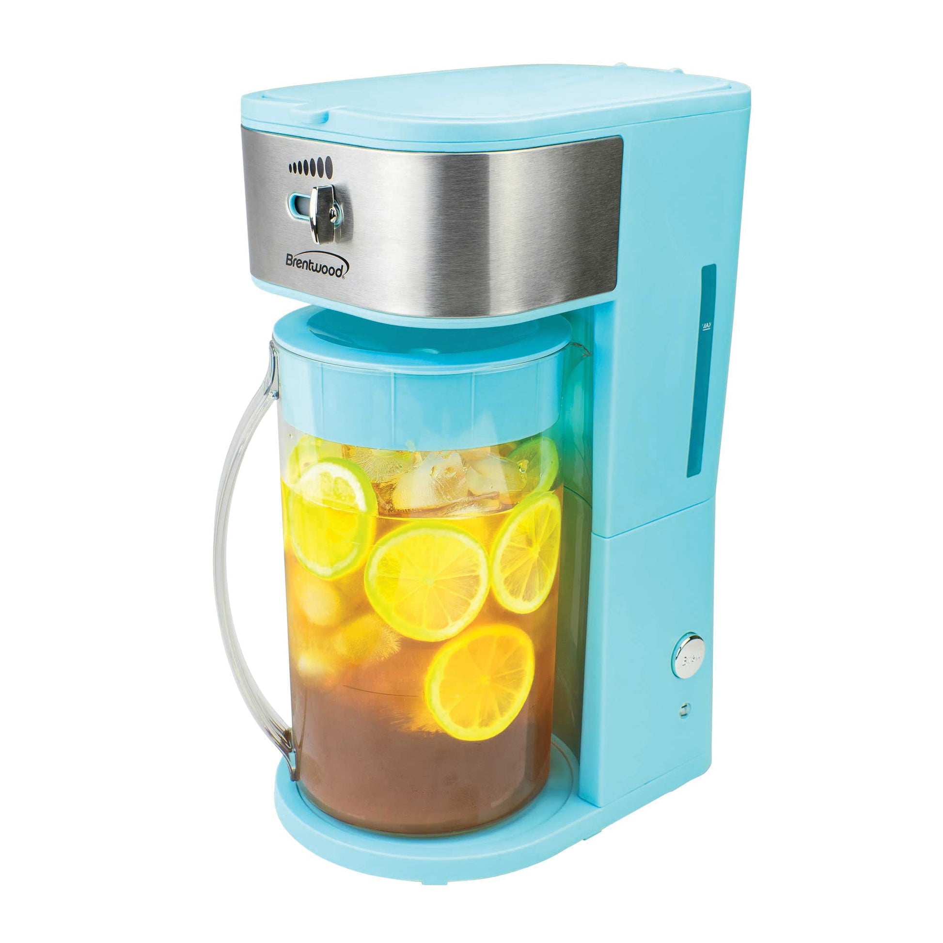Brentwood KT-2150BL Iced Tea and Coffee Maker with 64oz Pitcher, Blue
