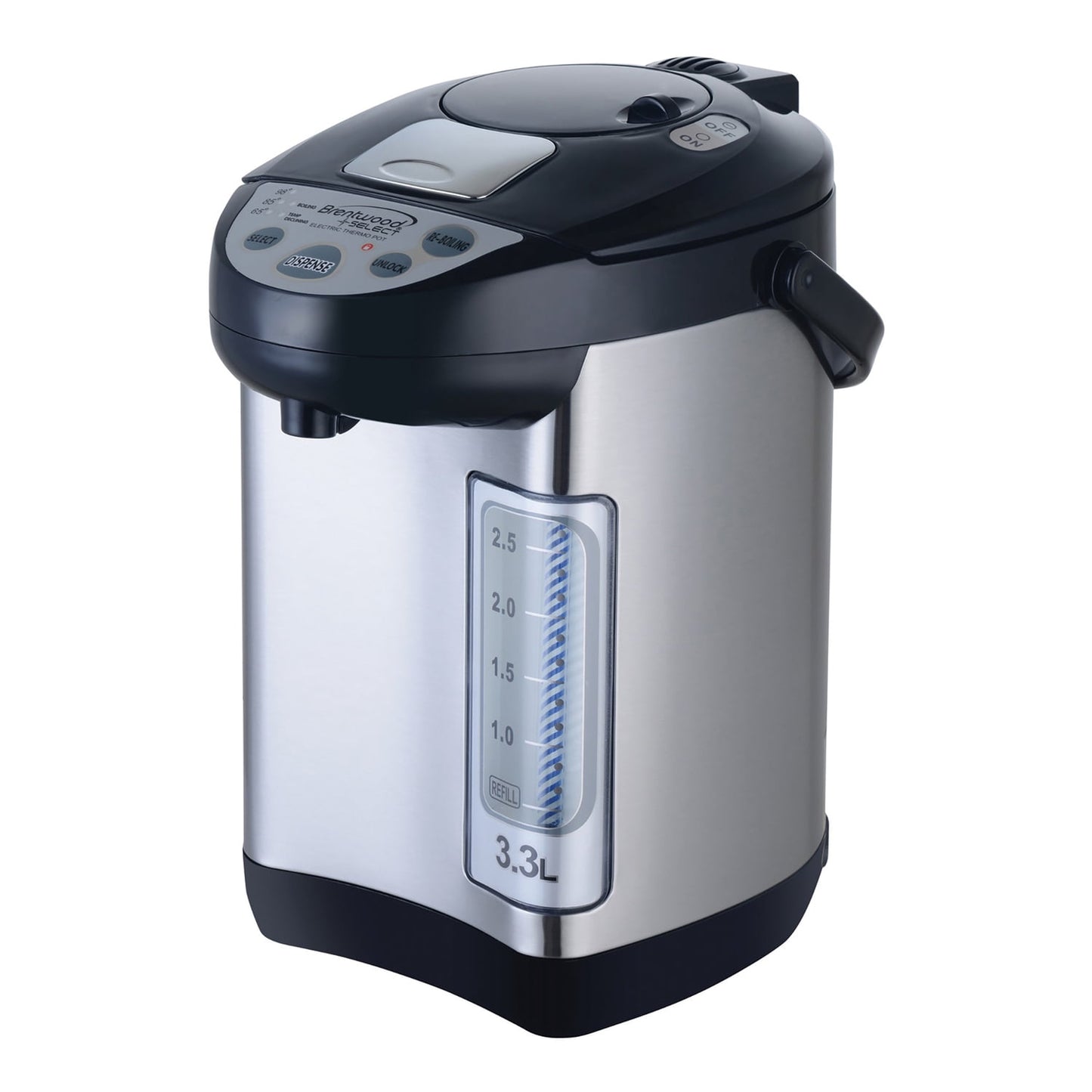 Brentwood Select Dispensador ElÃ©ctrico InstantÃ¡neo de Agua Caliente (3.3 Litros), KT-33BSPT