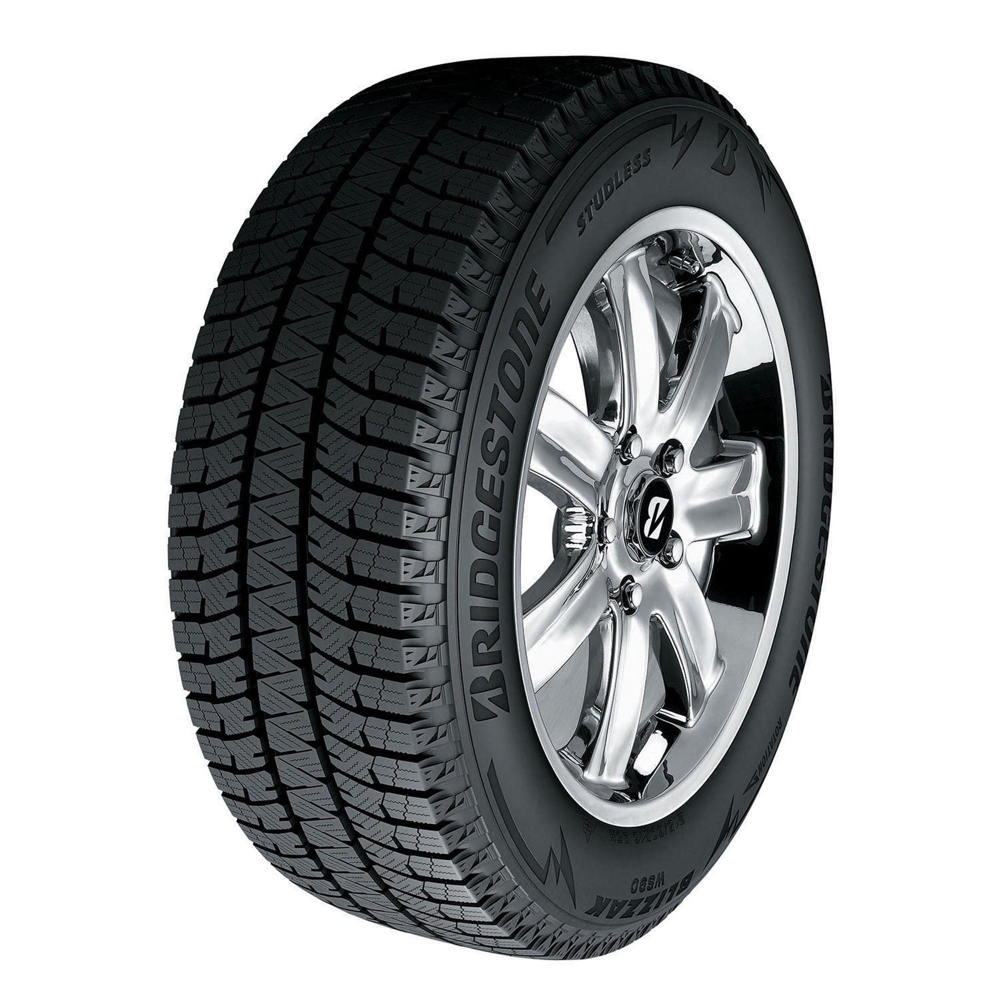 Bridgestone Blizzak WS90 Winter 205/65R16 95T Passenger Tire Fits: 2016-21 Chevrolet Malibu L, 2012-13 Toyota Camry Hybrid LE