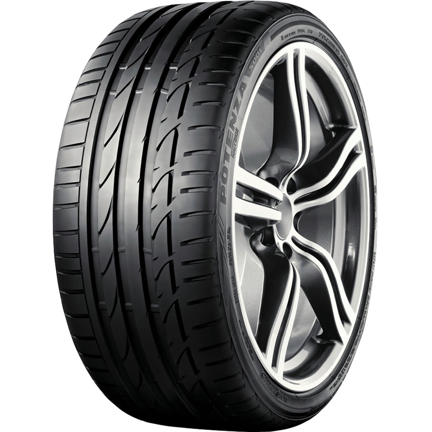 Bridgestone Potenza S001 RFT UHP Summer 255/35R19 92Y Passenger Tire