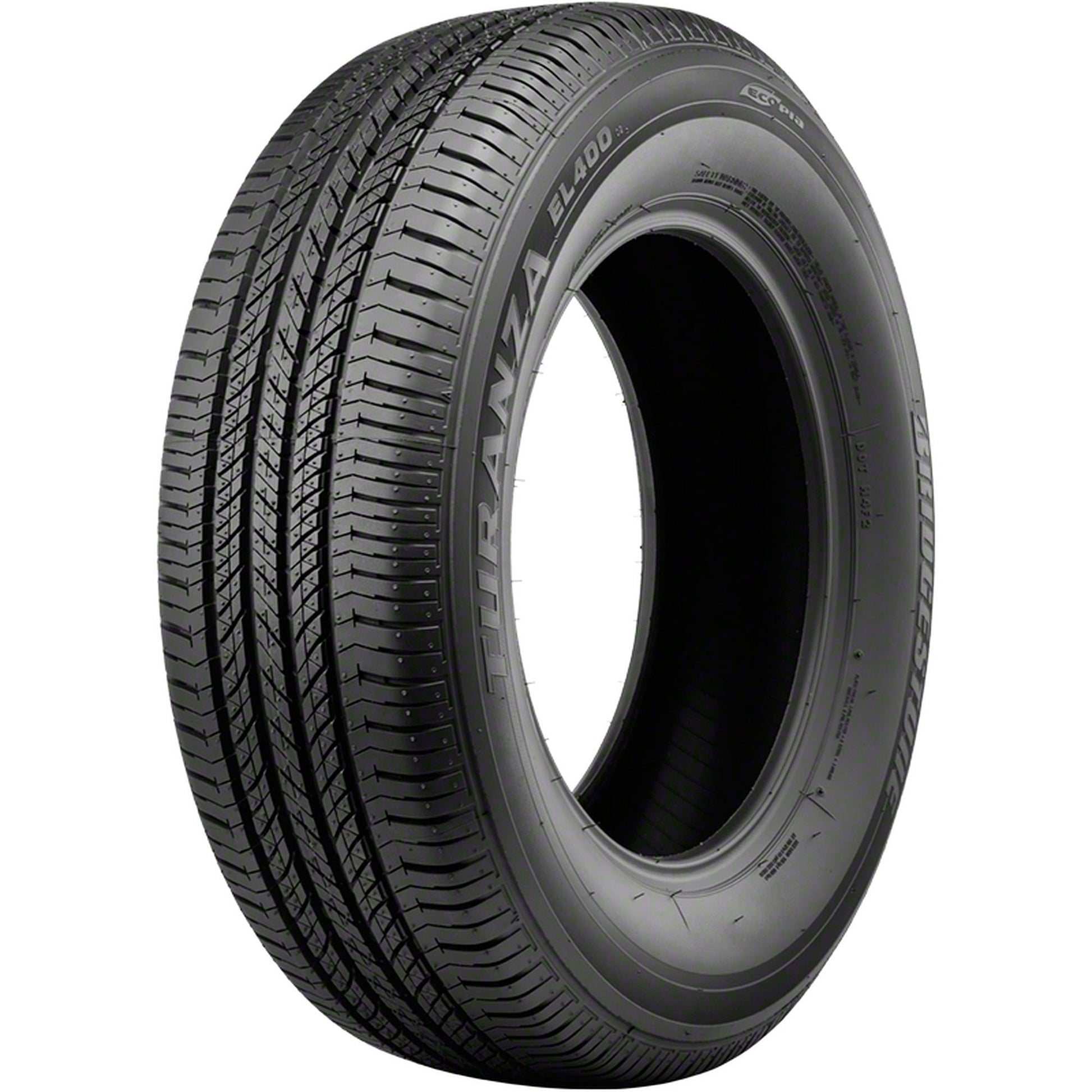 Bridgestone Turanza EL400-02 All Season P225/45R18 91V Passenger Tire Fits: 2012 Toyota Camry XLE, 2008-12 Ford Fusion SEL