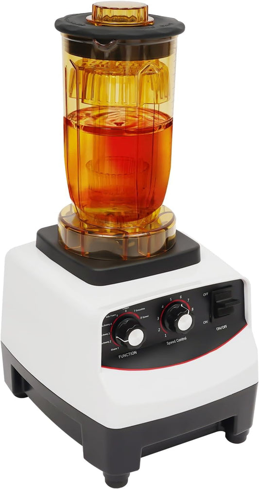 Bubble Tea Machine, Modern 1200ml Multifuction Blending Machine with 4 Different Cups, 10 Gears Speed, Countertop Smoothie Maker for Homes, Milk Tea Shops, Coffee Shops 1800W 30000RPM, Easy to Clean