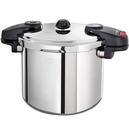 Buffalo QCP412 12-Quart Stainless Steel Pressure Cooker [Classic series]