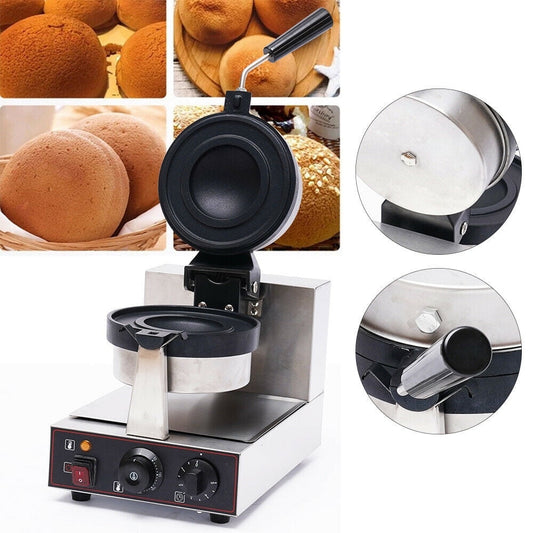 Burger Waffle Maker Nonstick Hamburger Panini Press Making Machine