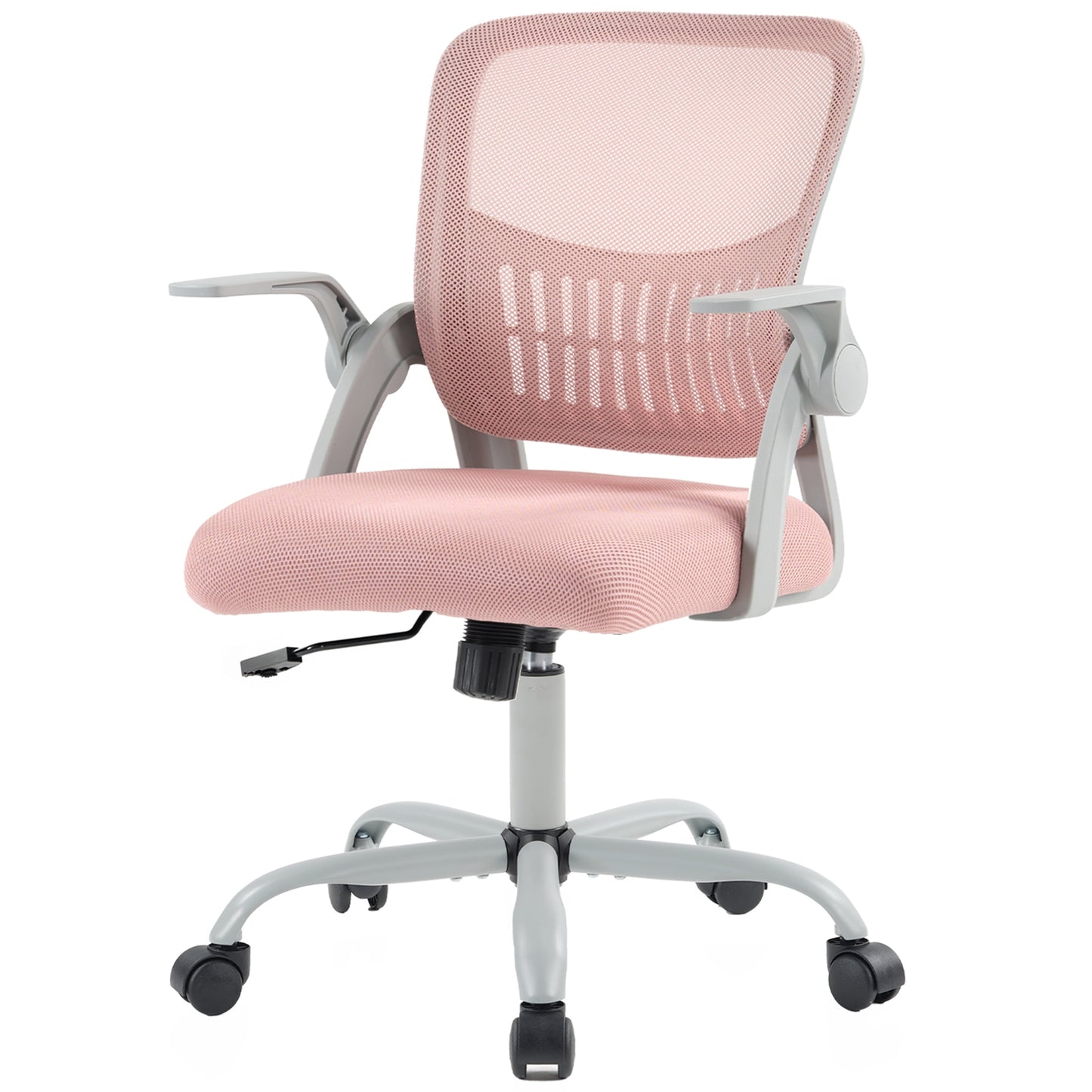 CONCETTA Office Chair, Ergonomic Mesh Computer Desk Chair with Adjustable Lumbar Support, Swivel Executive Task Chair for Home Office, Pink