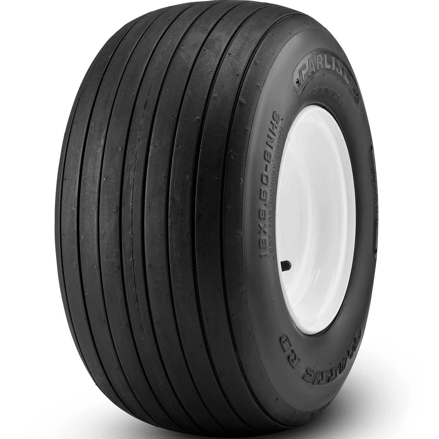Carlstar Classic Rib 18X9.50-8 100A3 E Lawn & Garden Tire