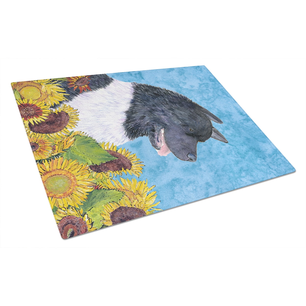 Caroline's Treasures Akita Glass Cutting Board Large