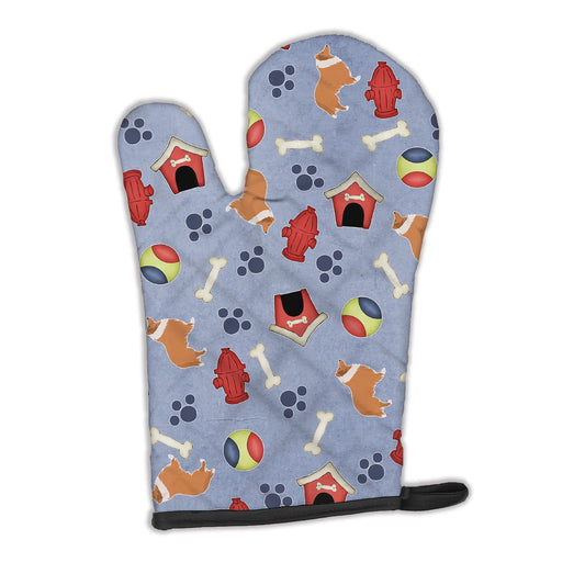 Caroline's Treasures Collie Dog House Collection Oven Mitt