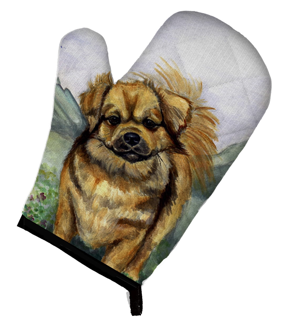 Tibetan Spaniel Oven Mitt