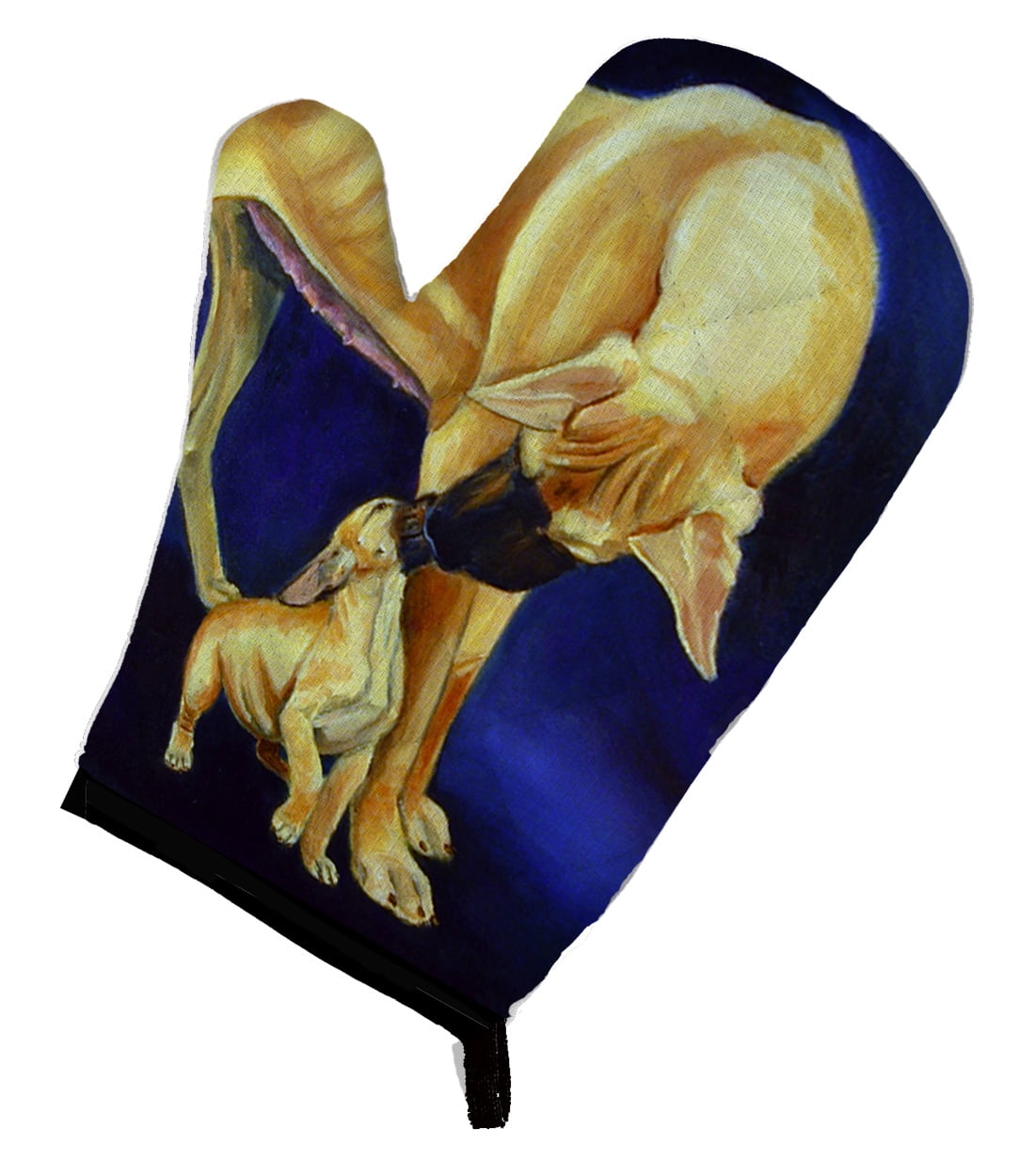 Great Dane and Puppy Oven Mitt