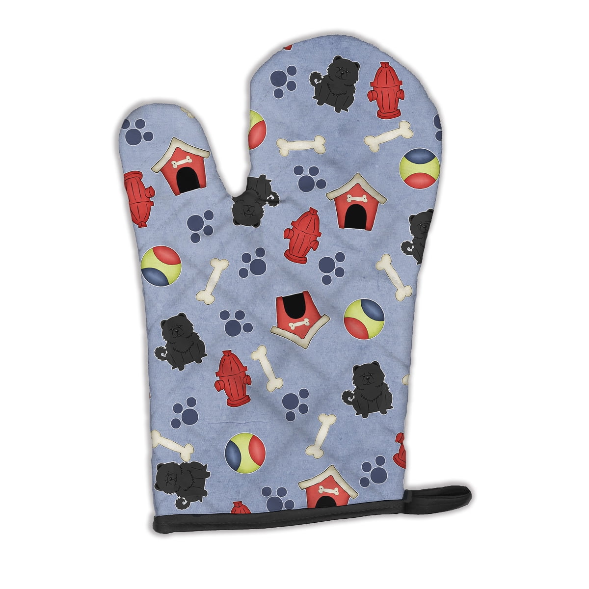 Dog House Collection Black Labrador Oven Mitt