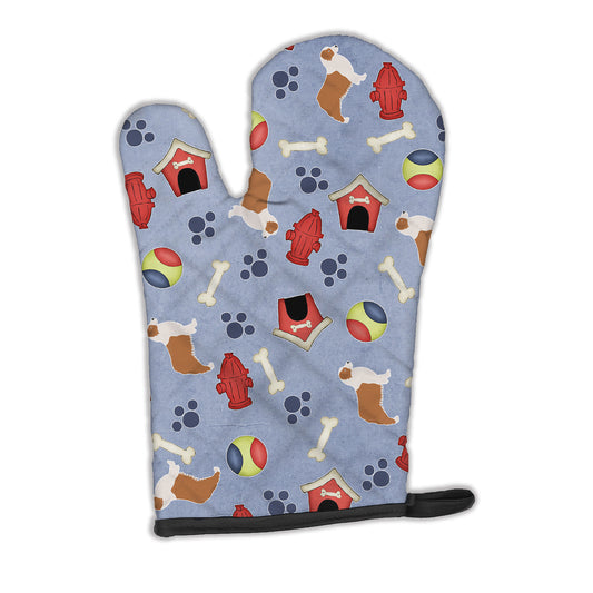 Australian Shepherd Dog Dog House Collection Oven Mitt