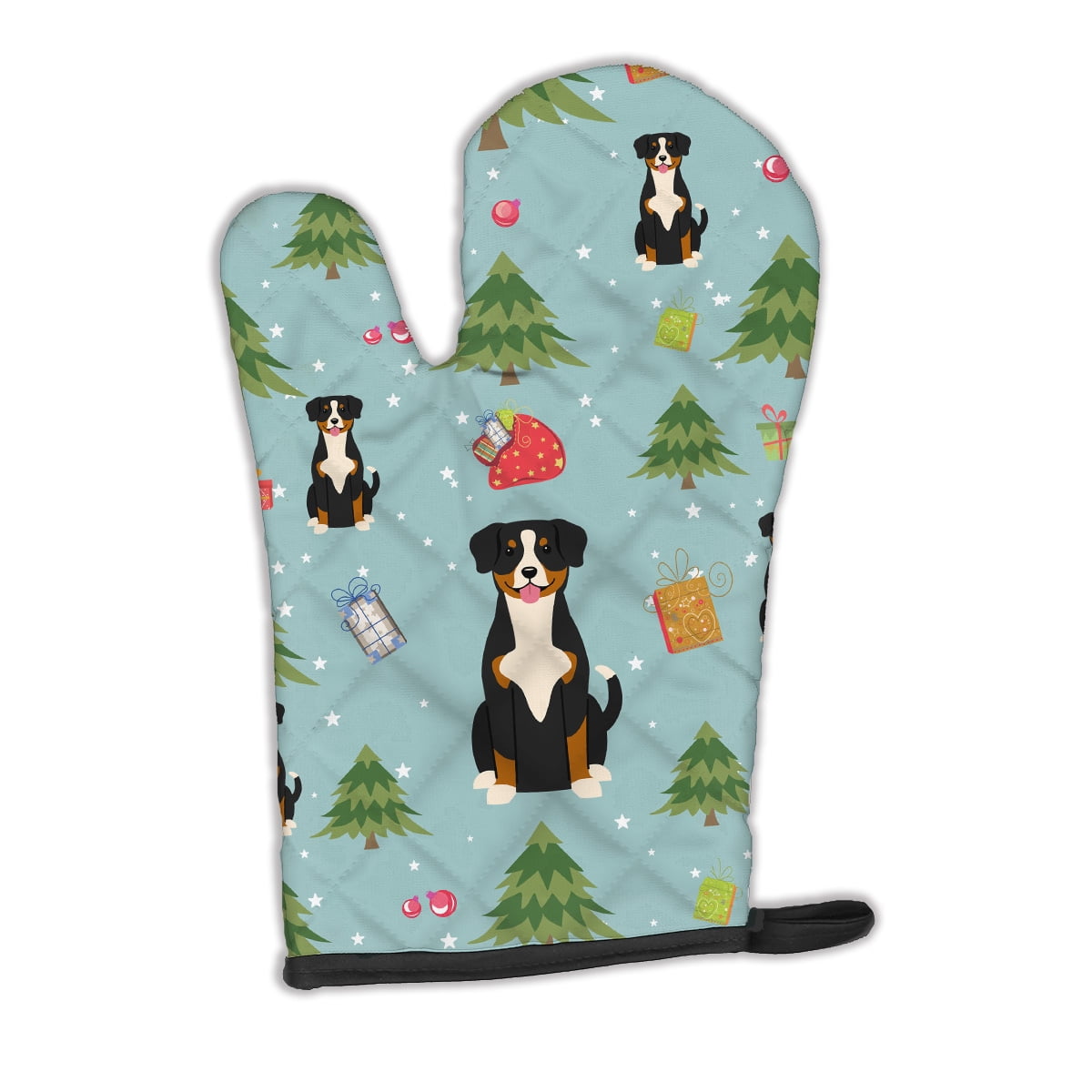 Christmas Entlebucher Oven Mitt