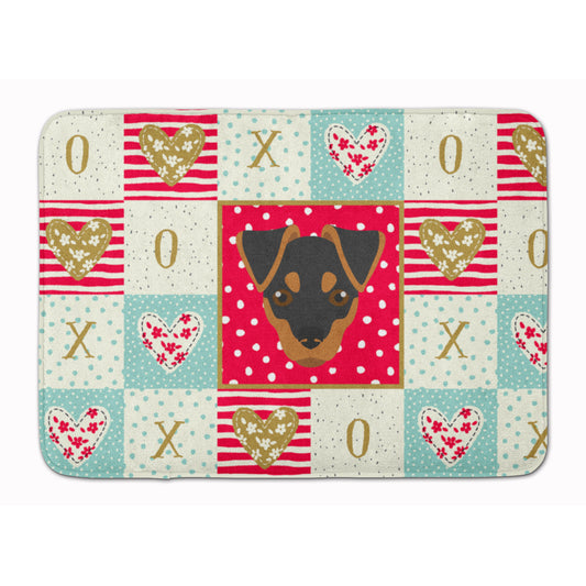 Japanese Terrier Love Machine Washable Memory Foam Mat