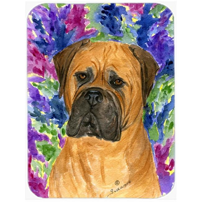 Carolines Treasures SS8155LCB Bullmastiff Glass Cutting Board Large, 12H x 16W, multicolor