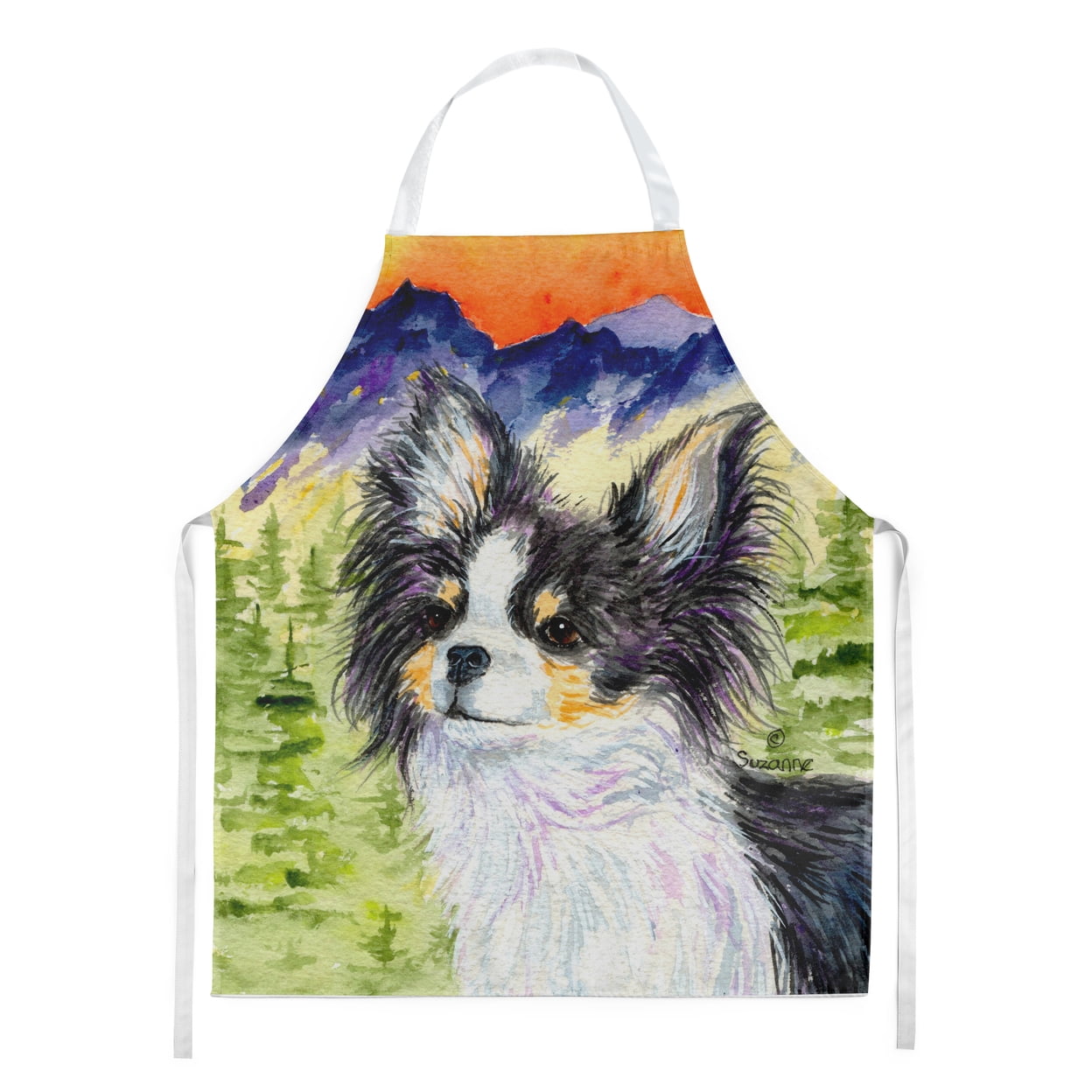 Carolines Treasures SS8517APRON Chihuahua Apron Large multicolor