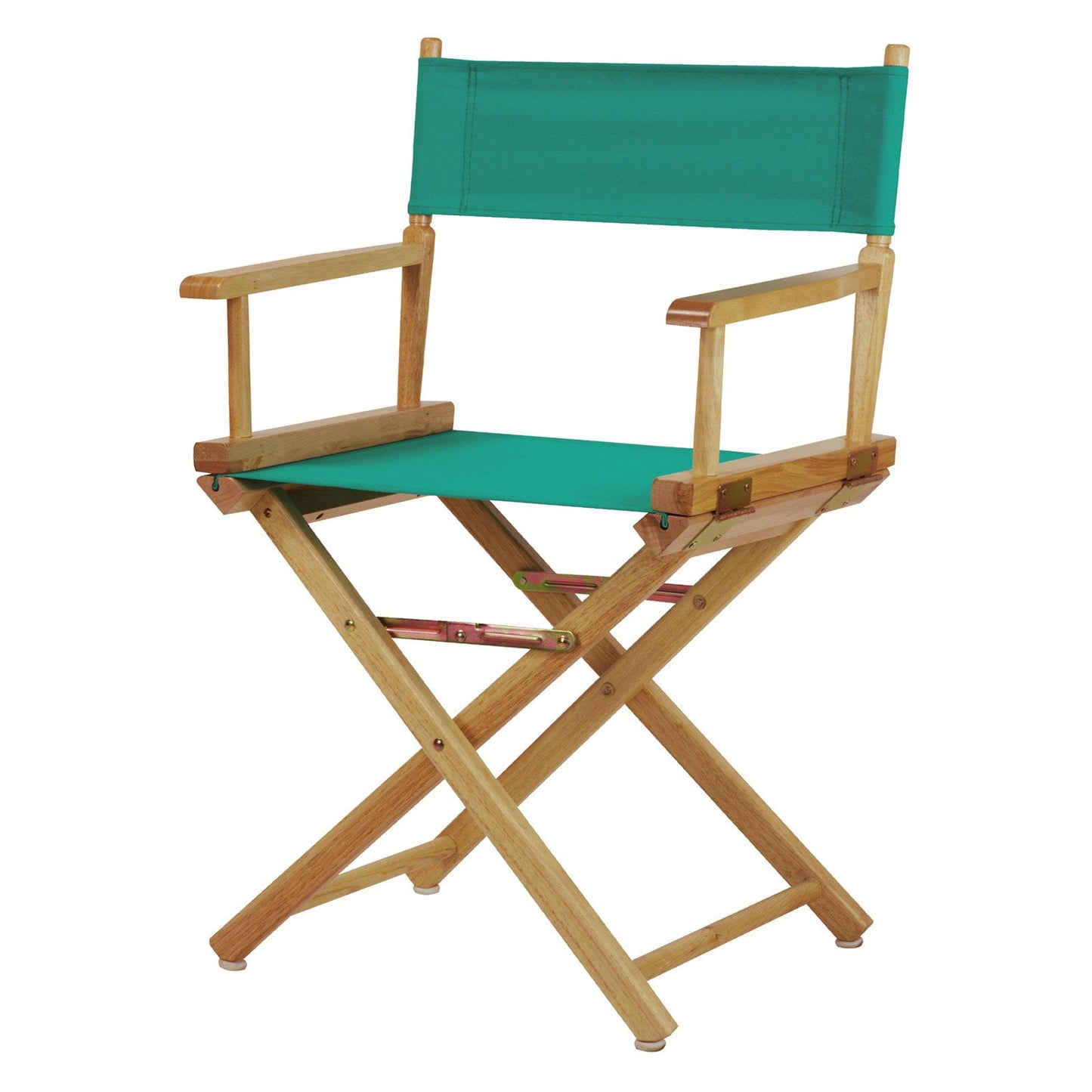 Casual Home 30" Director's Chair, Natural Frame w. Blue Canvas