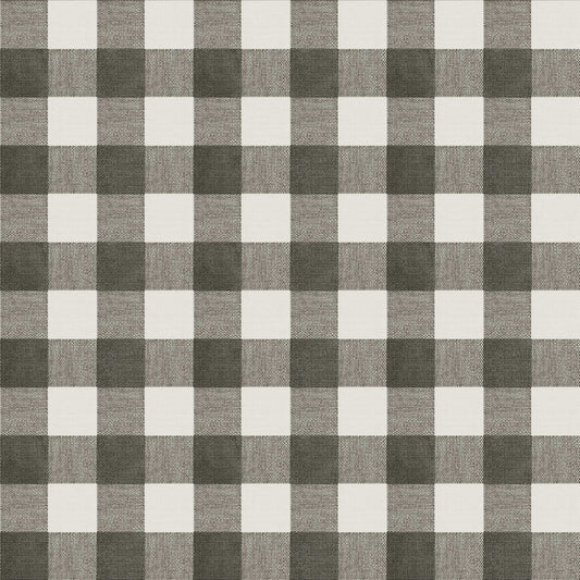Chesapeake Claire Black Gingham Wallpaper
