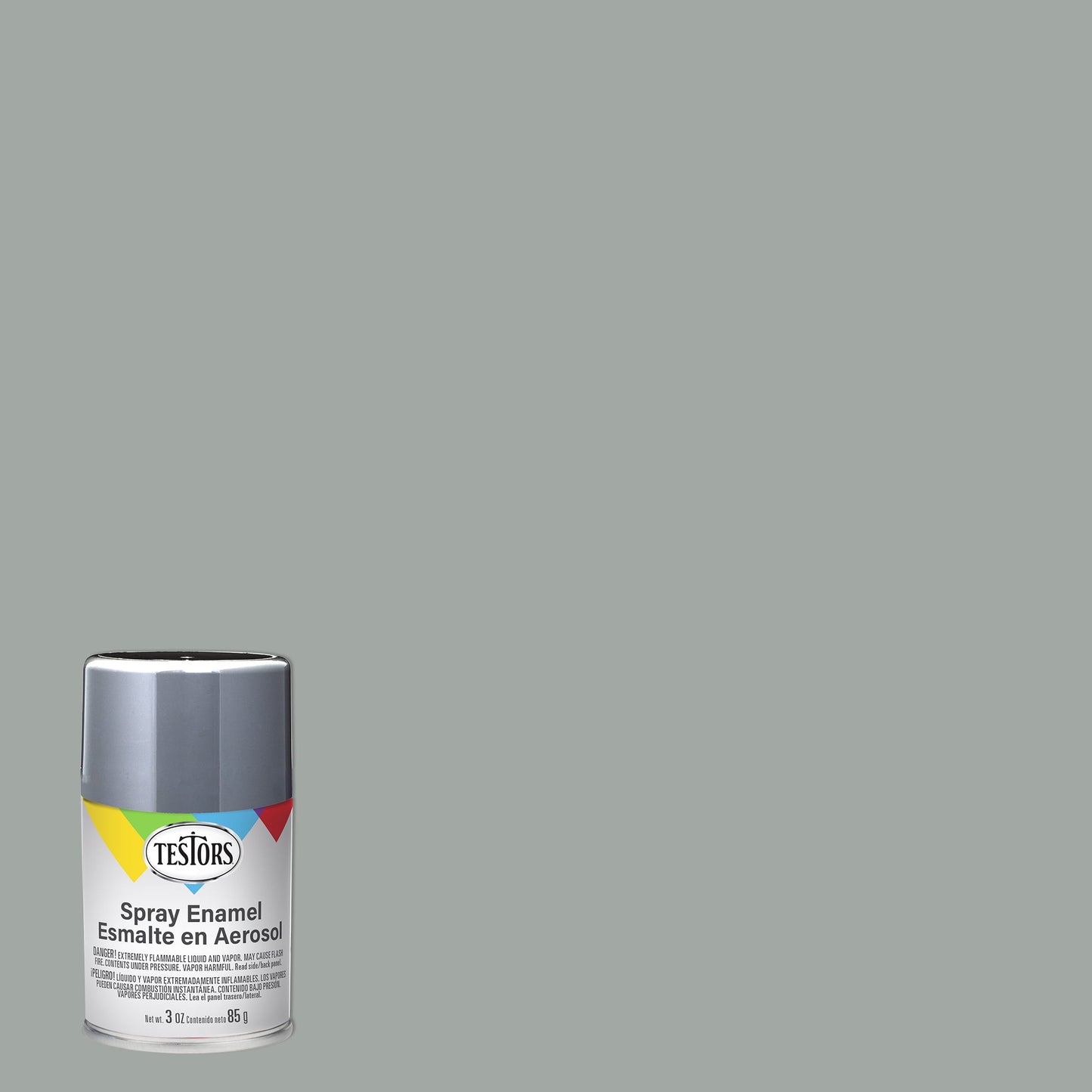 3 Pack, Chrome, Rust-Oleum Testors Gloss Enamel Spray Paint- 1290T, 3 oz.