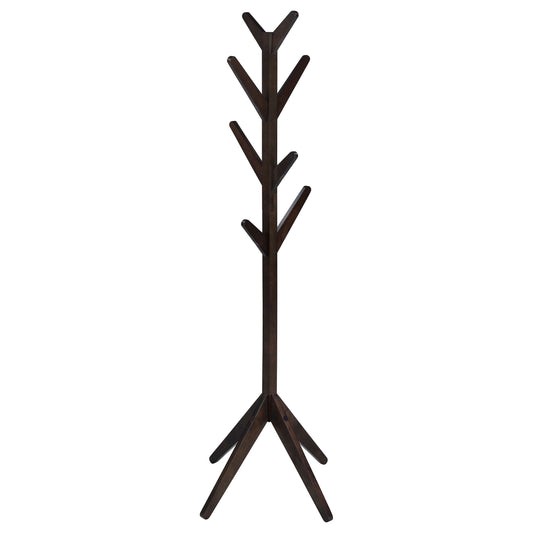Margaret Solid Wood Coat Rack Clothing Hanger Natural Oak