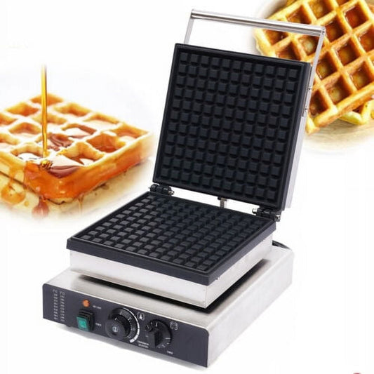 Commercial Waffle Maker Electric Machine Nonstick Square Waffle Making Machine