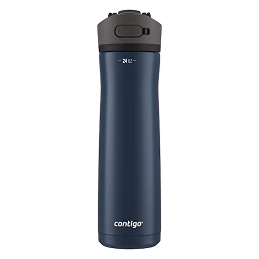 Contigo Ashland 2.0 Water Bottle with AUTOSPOUT Lid, 24oz., Blue Corn