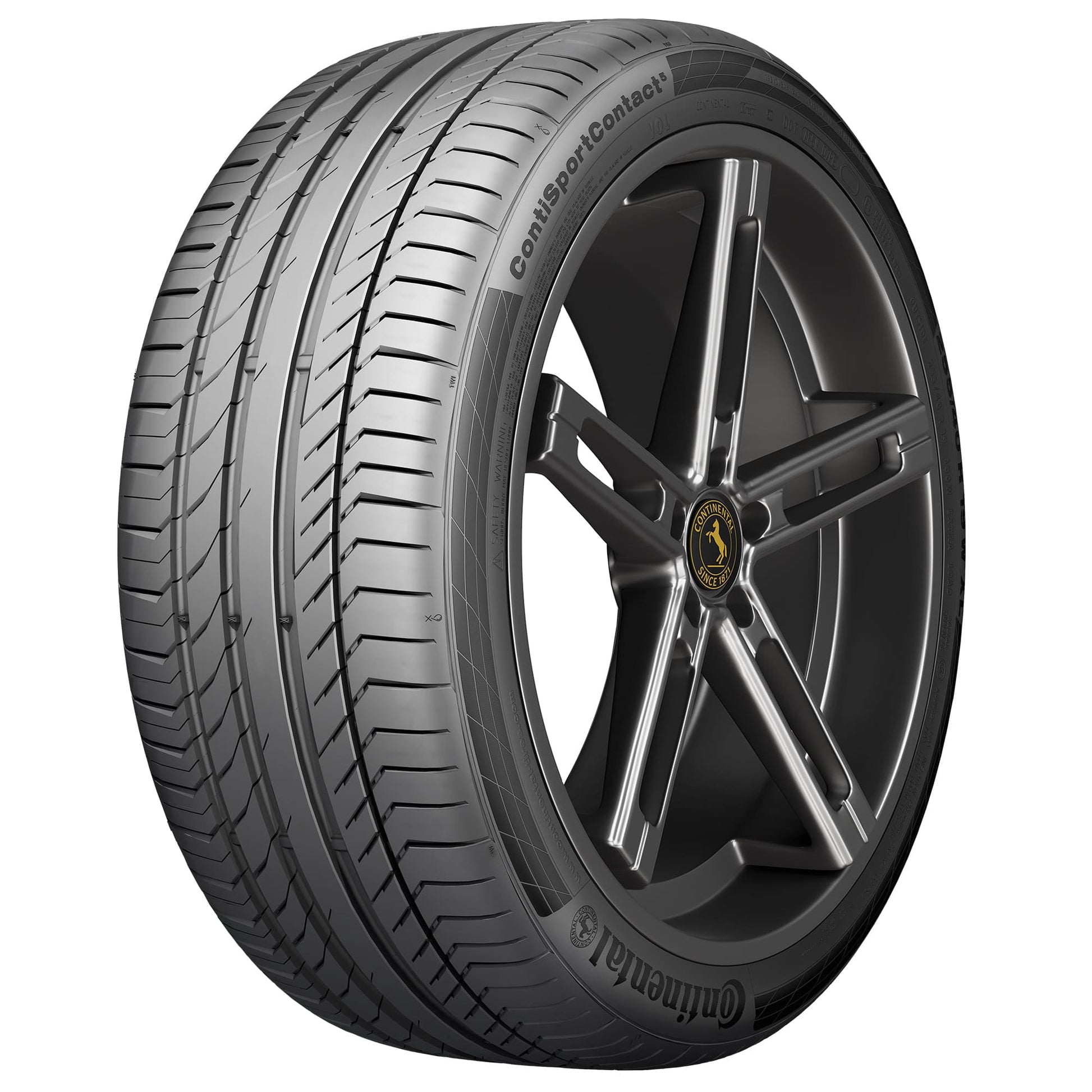 Continental ContiSportContact 5 UHP Summer 225/45R18 91Y Passenger Tire
