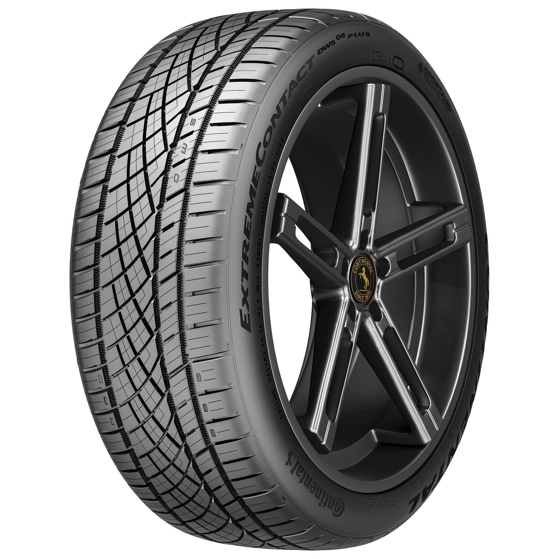 Continental ExtremeContact DWS06 PLUS UHP All Season 215/55ZR16 93W Passenger Tire