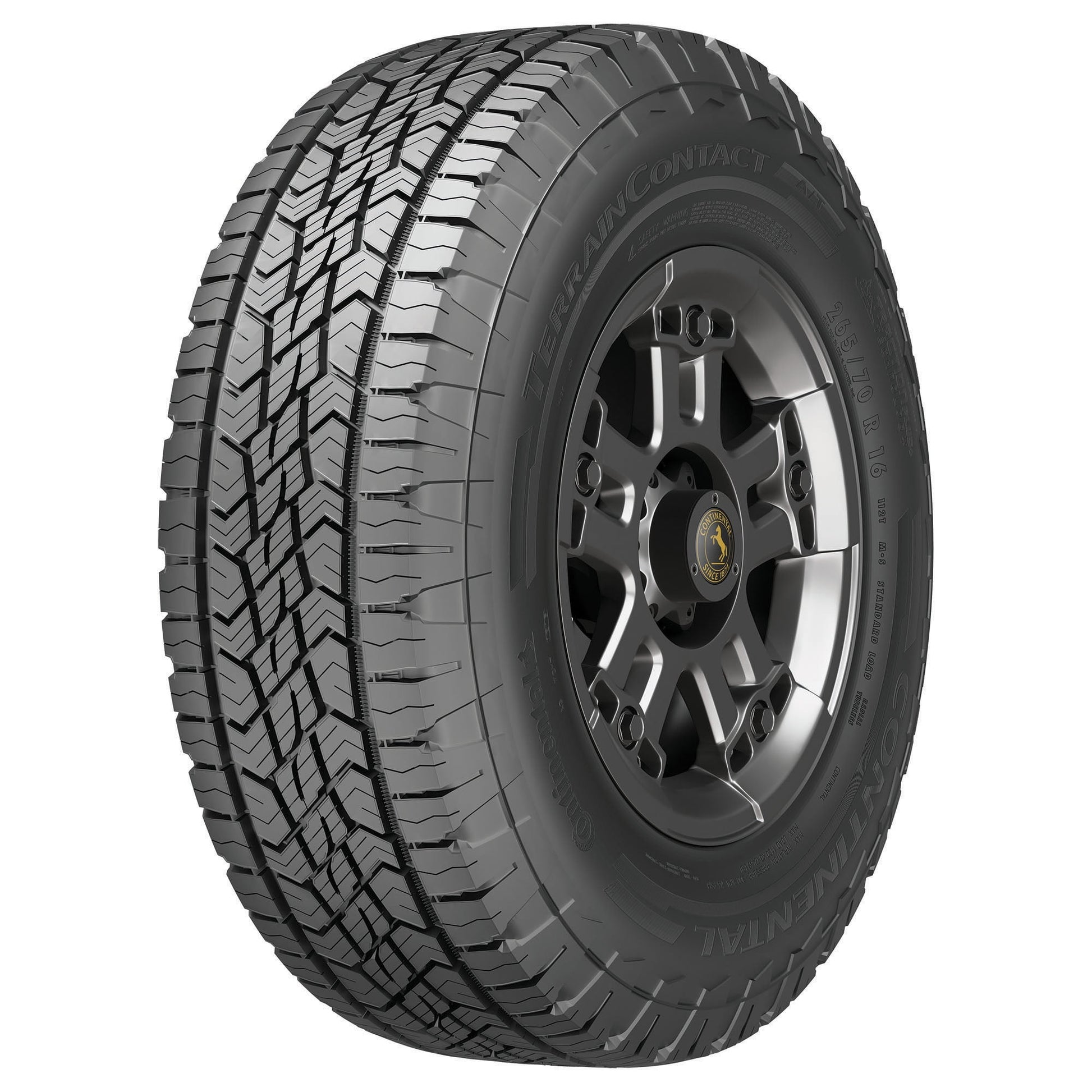 Continental TerrainContact A/T All Terrain 265/60R18 110T Light Truck Tire