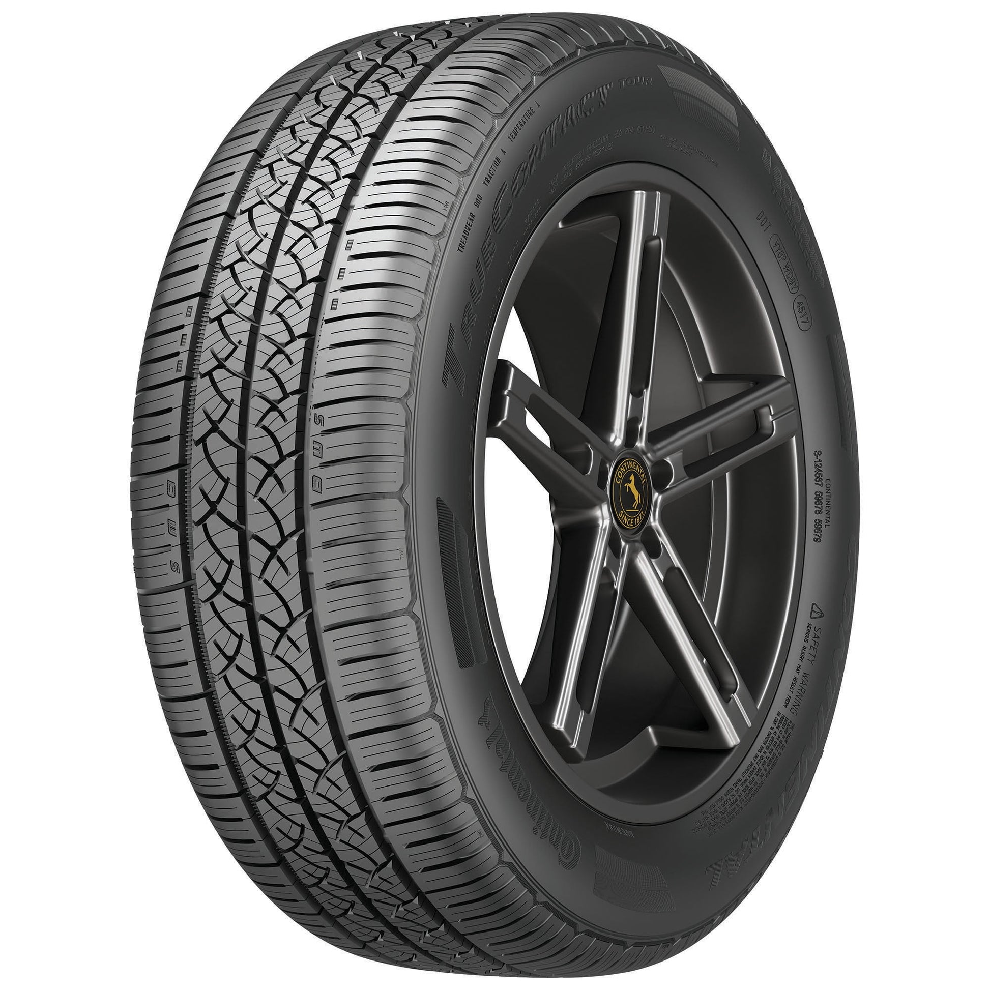 Continental TrueContact Tour All Season 195/60R15 88T Passenger Tire