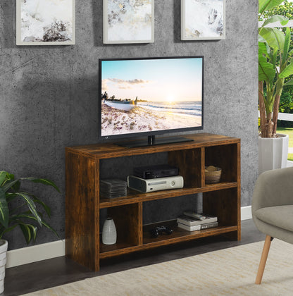 Convenience Concepts Northfield TV Stand Console with Shelves, Espresso