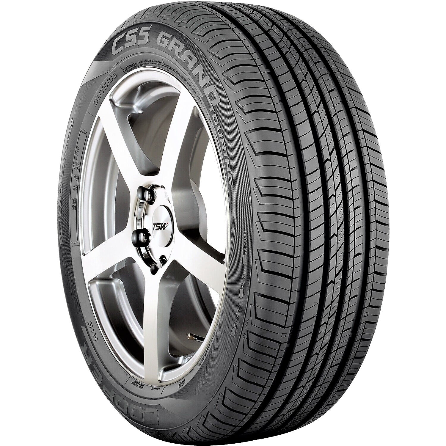 Cooper CS5 Grand Touring All Season 195/60R15 88T Passenger Tire