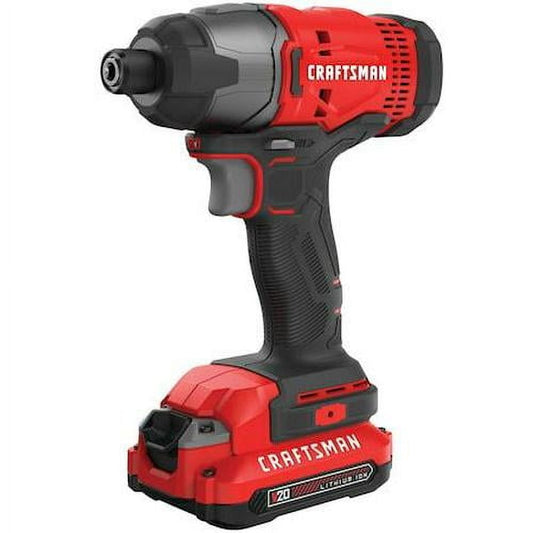 Cordless 1/4  Impact Driver Kit 20V