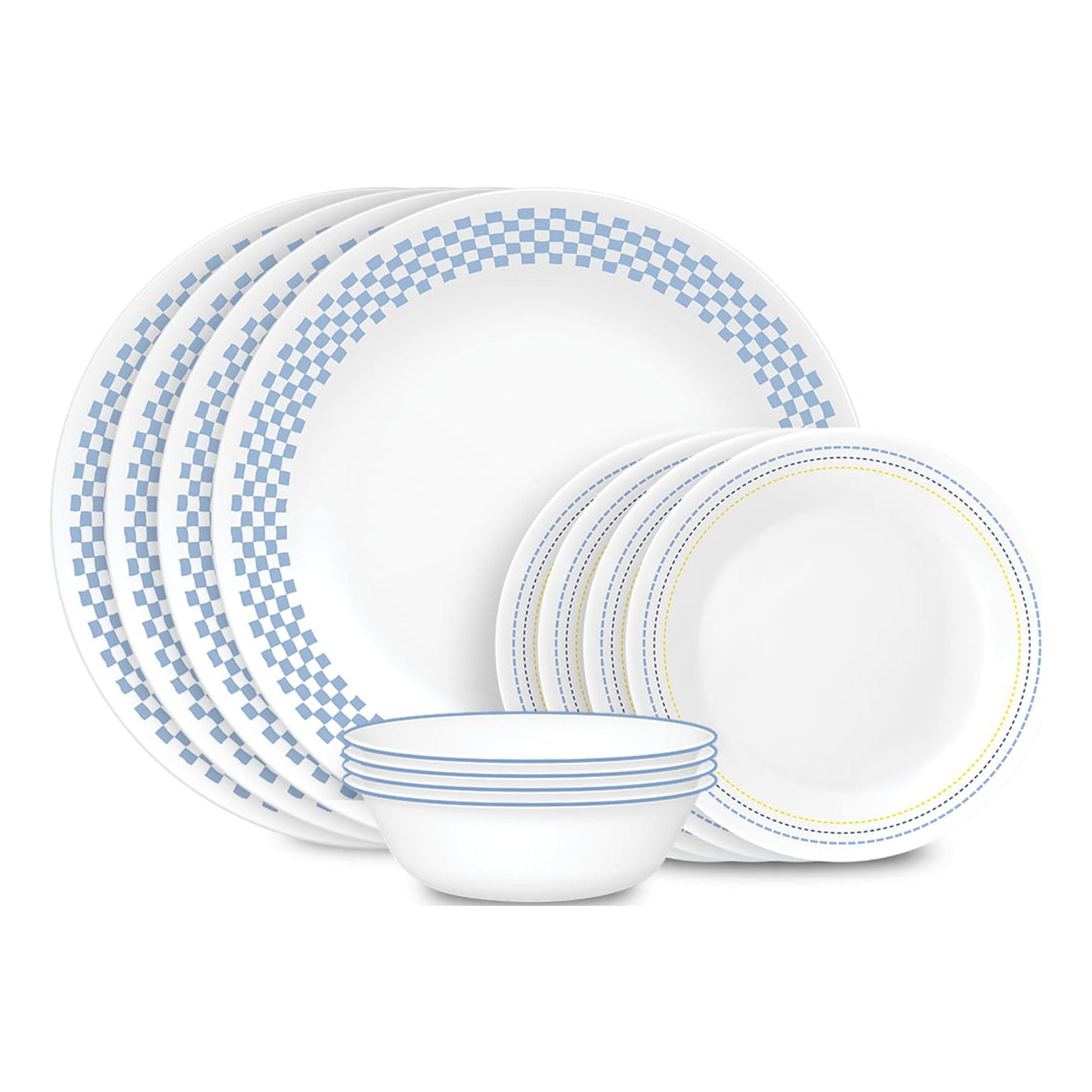 Corelle Amelia 12-Piece Glass Dinnerware Set (Service for 4)