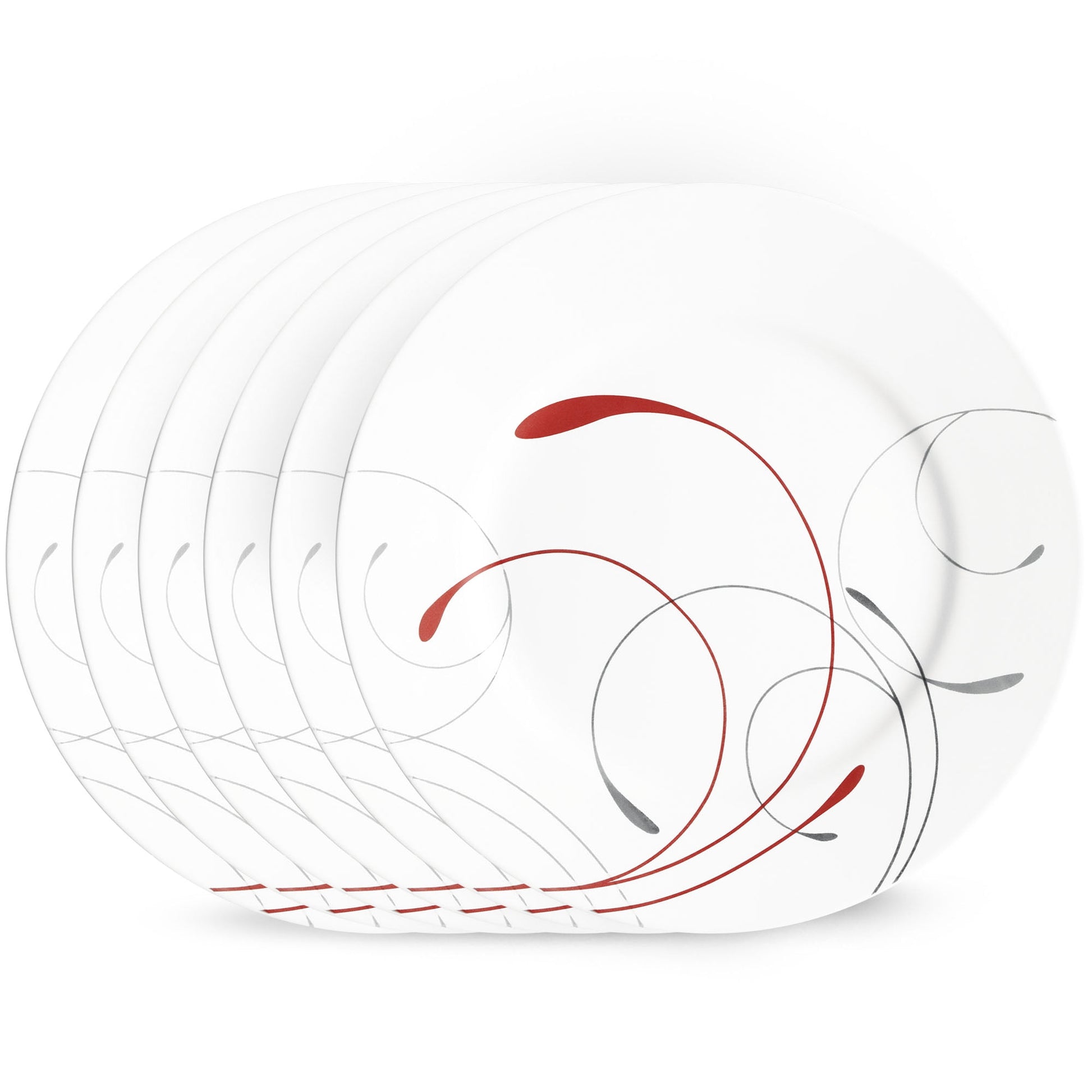 Corelle Splendor 8.5" Glass Salad Plate (Set of 6)