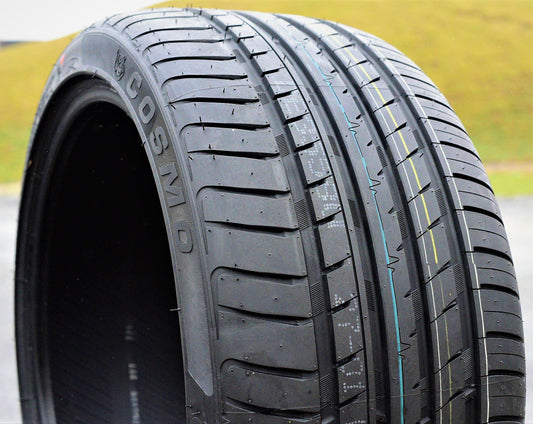 Cosmo MuchoMacho 245/45R18 ZR 100Y XL A/S Performance Tire Fits: 2016-23 Chevrolet Malibu LT, 2009-14 Acura TL SH-AWD