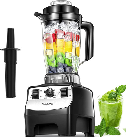 Counter Blender Smoothie Maker, 1450W Professional High Speed Blenders for Kitchen, 10 Speed Control, 68 oz BPA-Free Tritan Container, 8 Titanium Stainless Steel Blade for Ice/Soup/Nuts